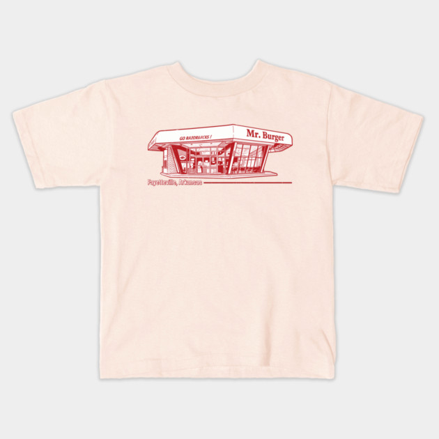 Mr Burger Kids T-Shirt by rt-shirts
