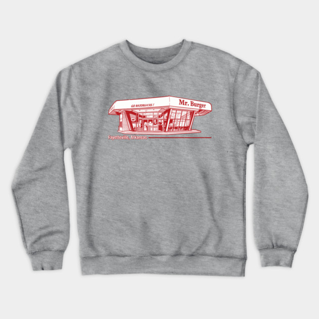 Mr Burger Crewneck Sweatshirt by rt-shirts