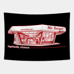 Mr Burger Tapestry