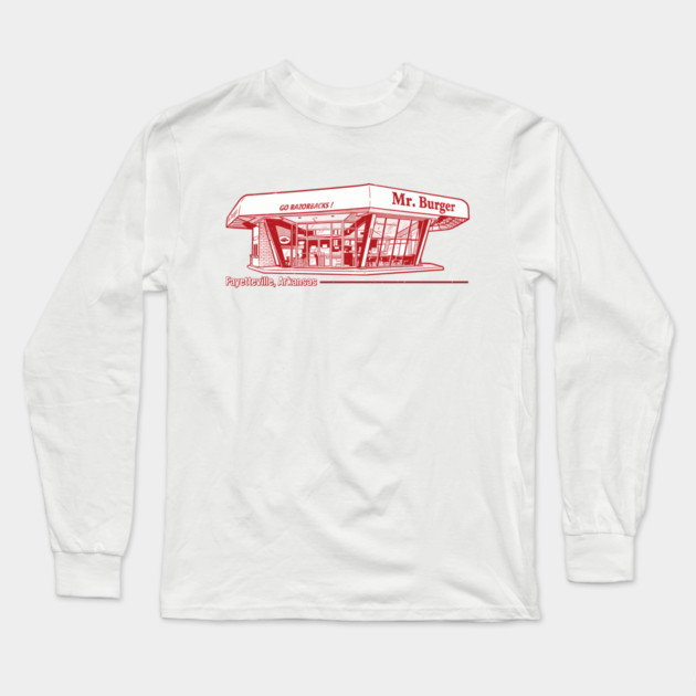 Mr Burger Long Sleeve T-Shirt by rt-shirts