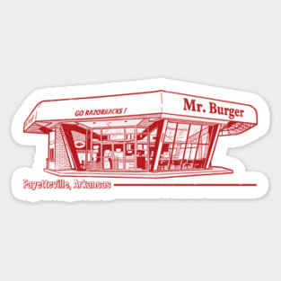 Mr Burger Magnet