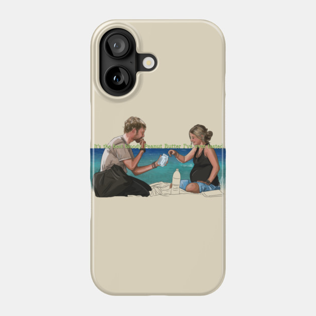 Lost: The Best Bloody Peanut Butter I've Ever Tasted Phone Case by 51Deesigns