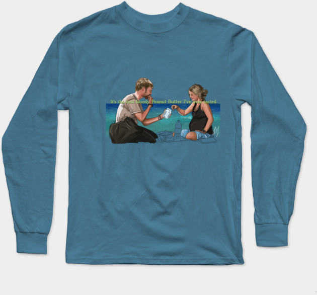 Lost: The Best Bloody Peanut Butter I've Ever Tasted Long Sleeve T-Shirt by 51Deesigns