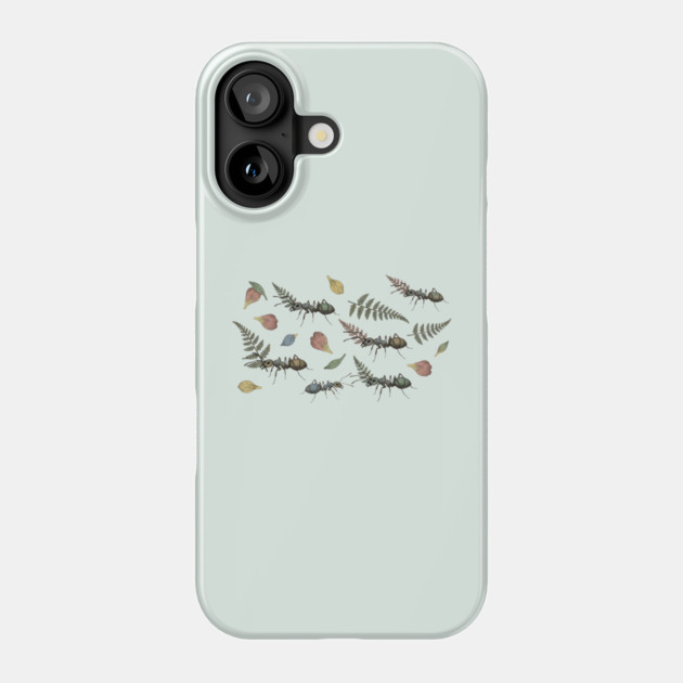 Woodland Leafcutter Ants Design Phone Case by BirdsnStuff