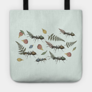 Woodland Leafcutter Ants Design Tote