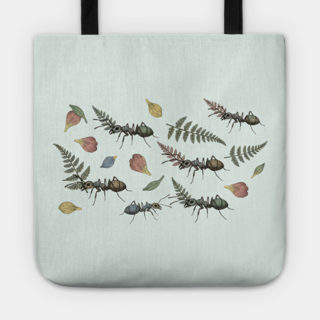 Woodland Leafcutter Ants Design Tote by BirdsnStuff