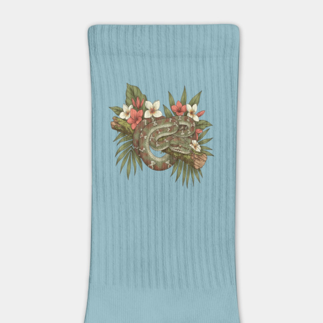 Madagascar Tree Boa Jungle Design by BirdsnStuff