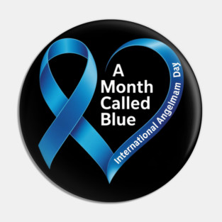 Angelman Syndrome Awareness Day Pin