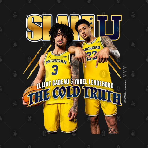 SLAMU Yaxel Lendeborg And Elliot Cadeau The Cold Truth T-Shirt