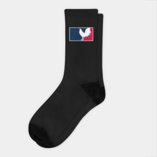 Major Gamefowl League Cock Rooster Chicken Gallegos Fighter Socks