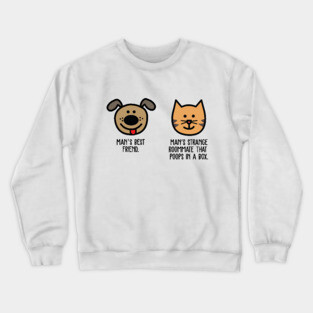 DOG CAT Crewneck Sweatshirt