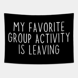 Funny Introvert Antisocial Sarcastic Humorous Tapestry