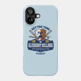 Shoresy Hoodie Merch - Hockey Jersey Sudbury Blueberry Bulldogs Phone Case