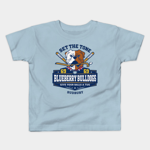 Shoresy Hoodie Merch - Hockey Jersey Sudbury Blueberry Bulldogs Kids T-Shirt by celestial_artworks