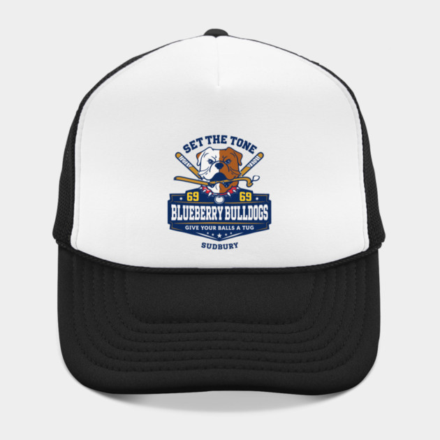 Shoresy Hoodie Merch - Hockey Jersey Sudbury Blueberry Bulldogs by celestial_artworks