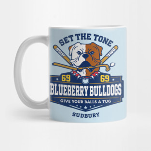 Shoresy Hoodie Merch - Hockey Jersey Sudbury Blueberry Bulldogs Mug