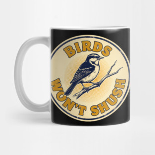 Silent Retreat Birdwatching Mug