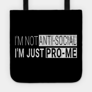 Selective Socializing Tote