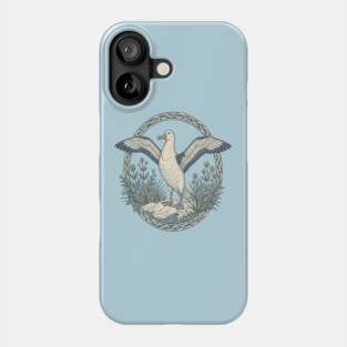 Albatross Ocean Wildlife Illustration Phone Case