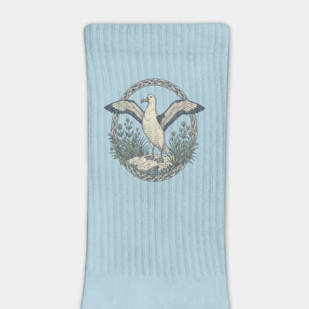 Albatross Ocean Wildlife Illustration by BirdsnStuff