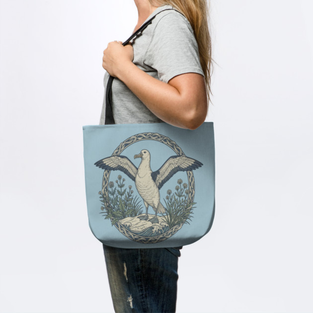 Albatross Ocean Wildlife Illustration by BirdsnStuff