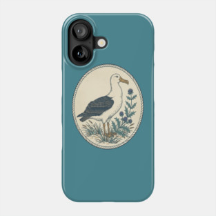 Albatross Maritime Sea Holly Art Phone Case
