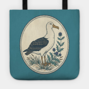 Albatross Maritime Sea Holly Art Tote