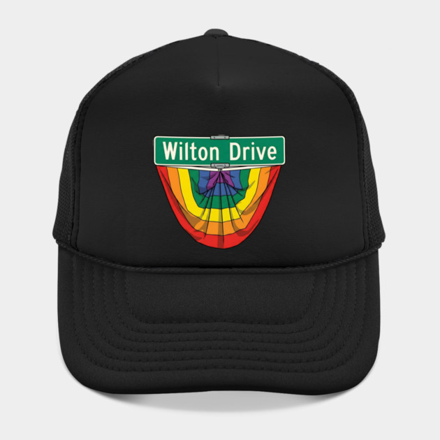 Wilton Drive Rainbow Pride Street Sign by WarFX Designs
