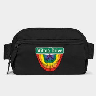 Wilton Drive Rainbow Pride Street Sign Bag