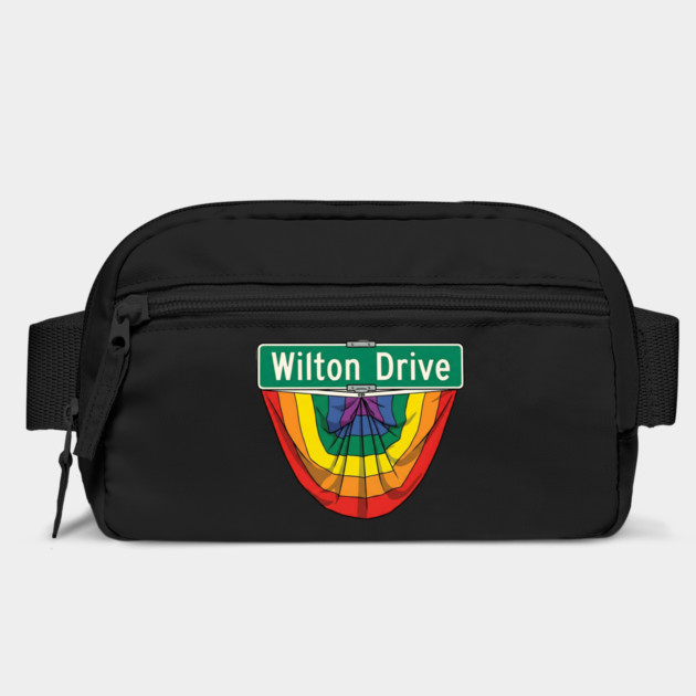 Wilton Drive Rainbow Pride Street Sign by WarFX Designs