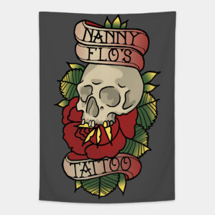 Nanny Flo's Tattoo Tapestry