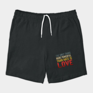 The Only Thing More Powerful Than Hate Is Love Motivational Quote Positive Message Shorts