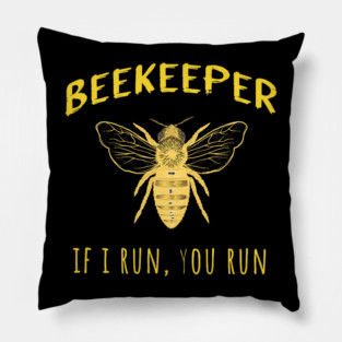 S2 Beekeeping Beekeeper Bee Bees Beehive Honeybees Apiary Apiculture (112) Pillow