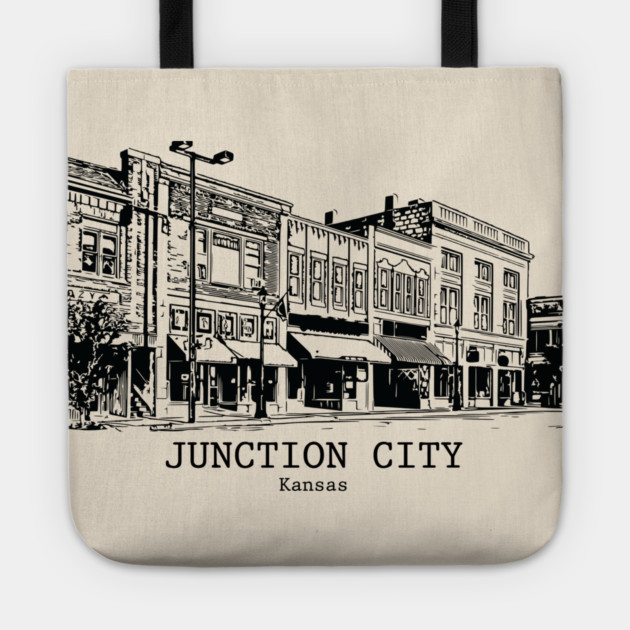 Junction City - Kansas Tote by Lakeric