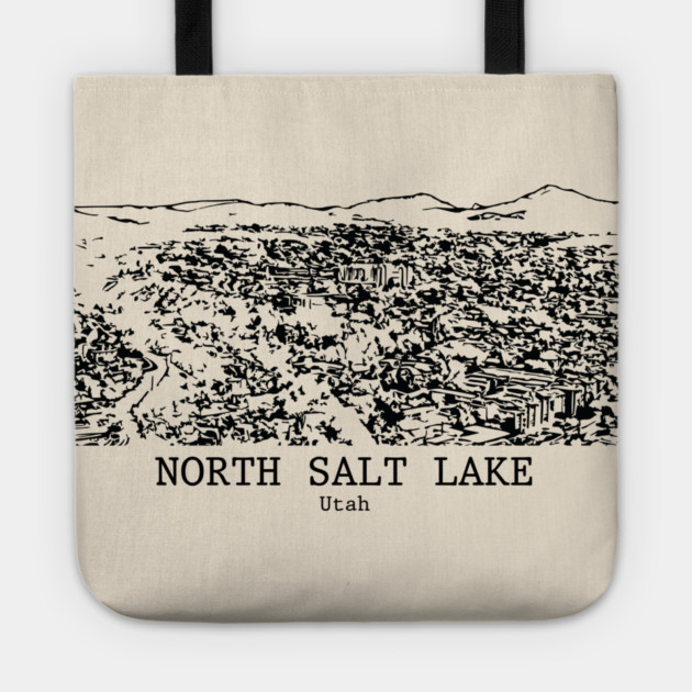 North Salt Lake - Utah Tote by Lakeric
