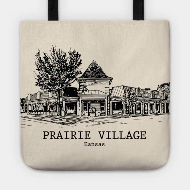 Prairie Village - Kansas Tote by Lakeric