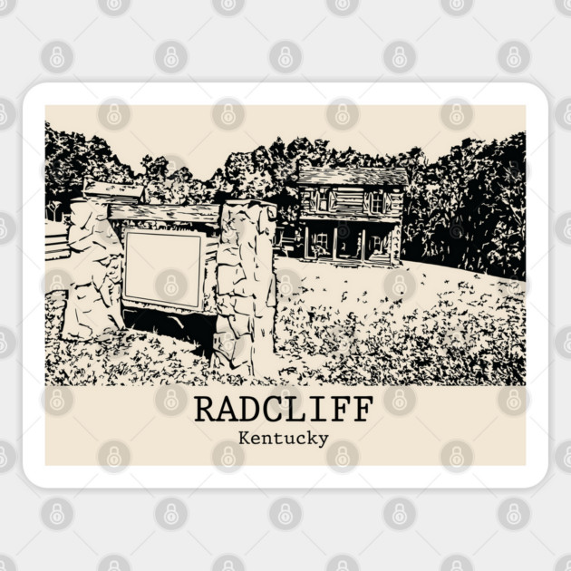 Radcliff - Kentucky Sticker by Lakeric