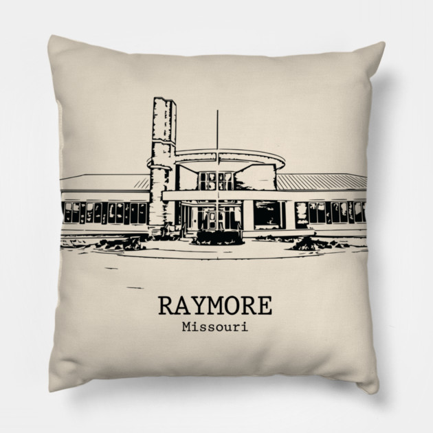 Raymore - Missouri Pillow by Lakeric