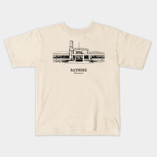 Raymore - Missouri Kids T-Shirt by Lakeric