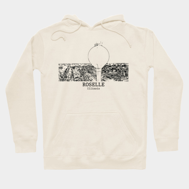 Roselle - Illinois Hoodie by Lakeric