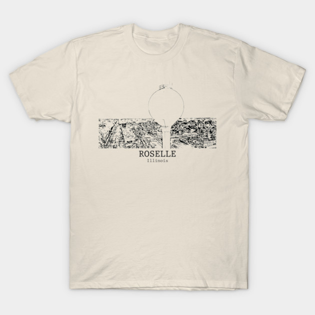 Roselle - Illinois T-Shirt by Lakeric