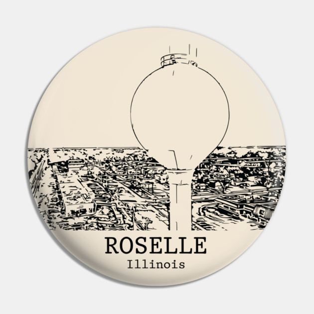 Roselle - Illinois Pin by Lakeric