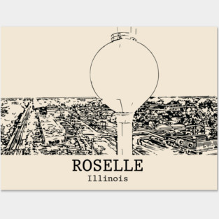 Roselle - Illinois Posters and Art