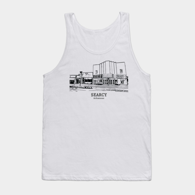 Searcy - Arkansas Tank Top by Lakeric