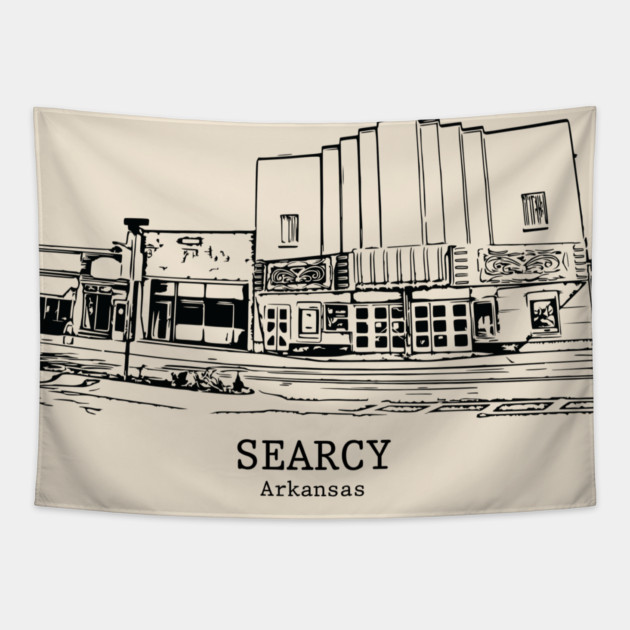 Searcy - Arkansas Tapestry by Lakeric