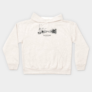 Watertown - Wisconsin Kids Hoodie