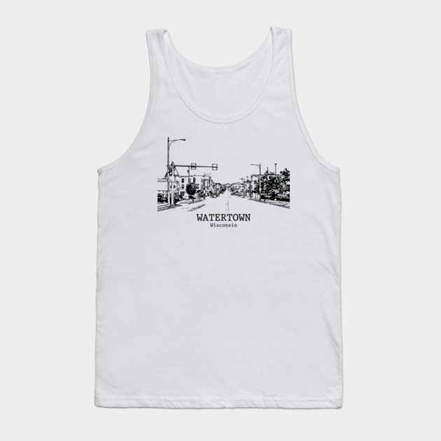 Watertown - Wisconsin Tank Top by Lakeric