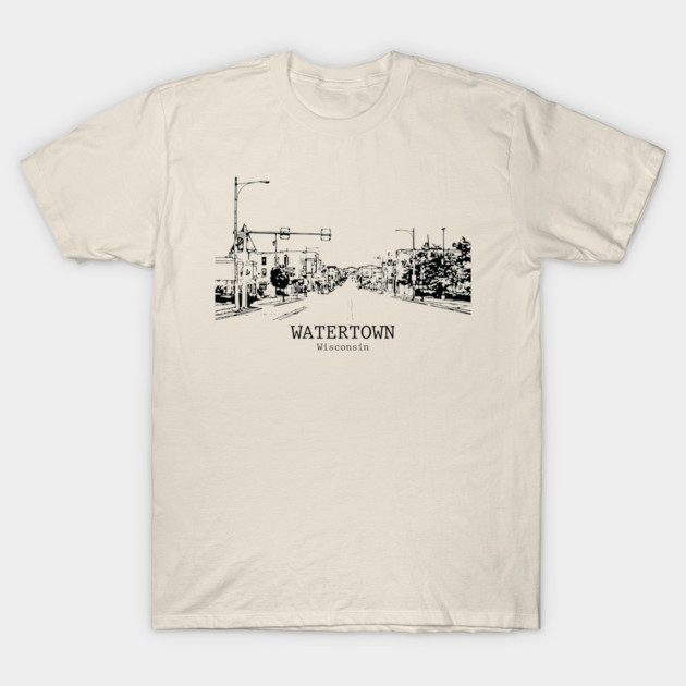 Watertown - Wisconsin T-Shirt by Lakeric