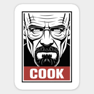 Breaking Bad Heisenberg Cook Sticker