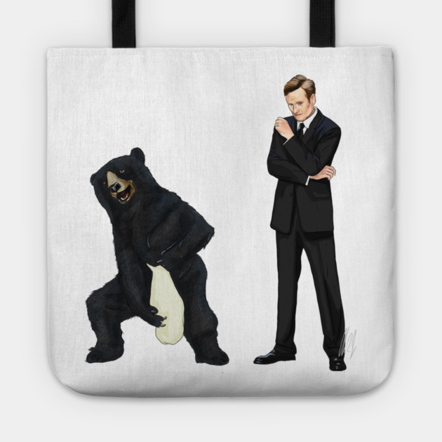 Conan and the Masturbating Bear Tote by 51Deesigns